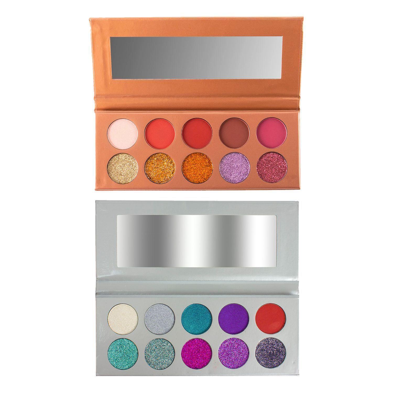 Pack 2 Paletas De Sombras “Rose Gold” + “Silver” de Trend Beauty-0