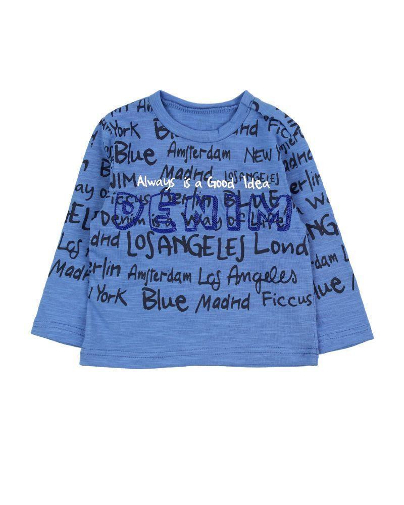 Polera Bebé Niño Just Denim Ficcus-0