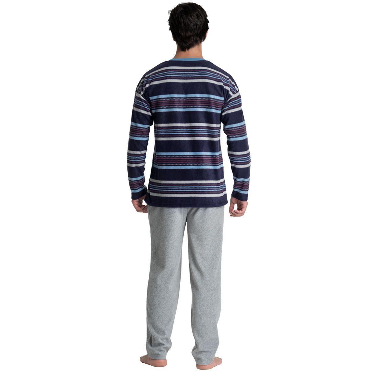 Pijama Micro Fibra Hombre Invierno 236 C1-1