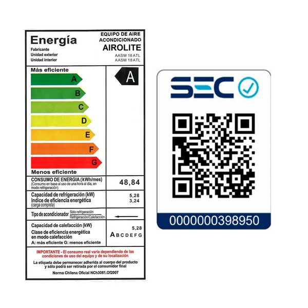 Incluye Instalación en RM On/Off 18000btu-1