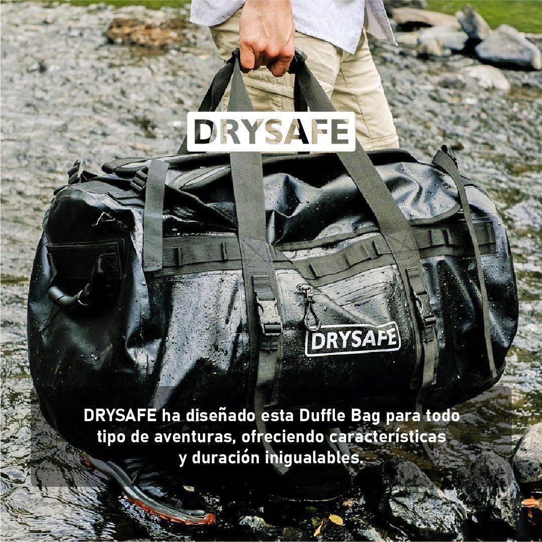 Bolso Duffel Bag 80 Litros Waterproof - Drysafe - Negro-6