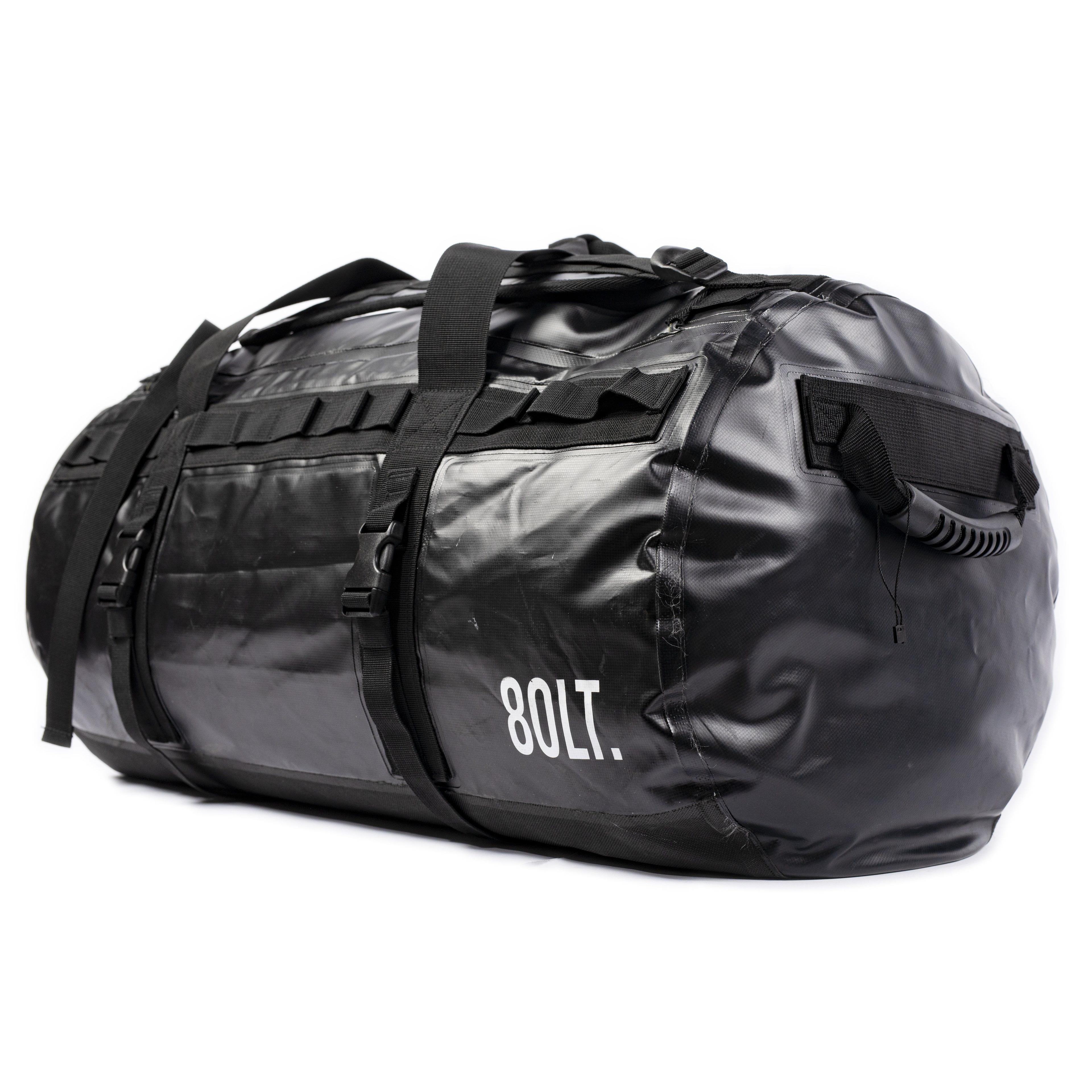 Bolso Duffel Bag 80 Litros Waterproof - Drysafe - Negro-2