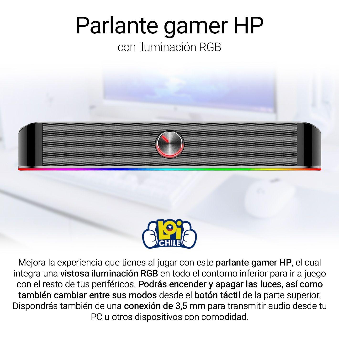 Barra de Sonido Gamer HP DHE-6003 RGB-1