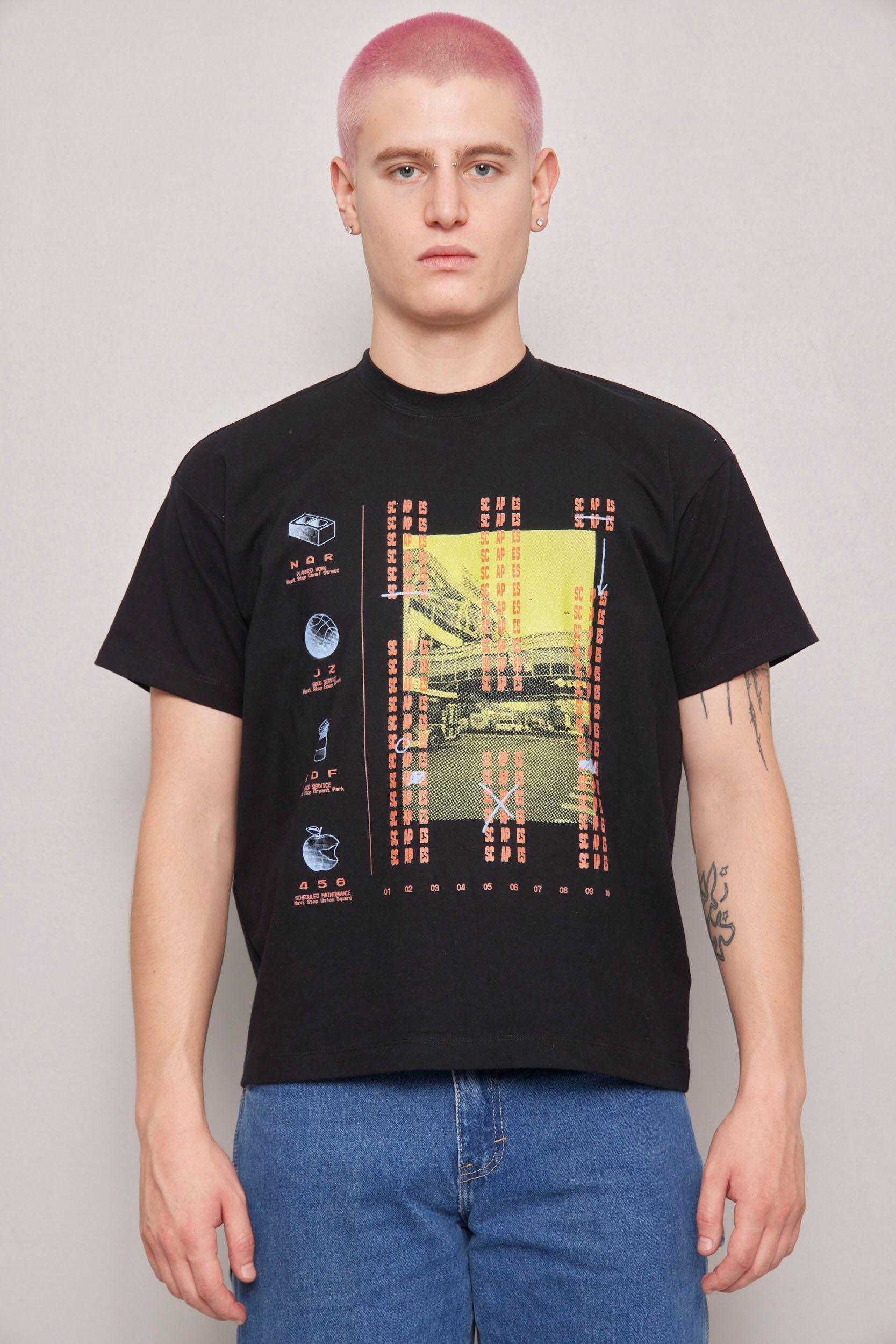 Polera casual  negro sc ap es talla M-0