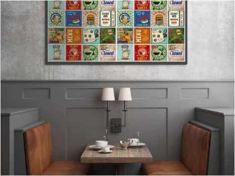 Azulejo Autoadhesivo Decorativ 15x15 Vintage Food-2