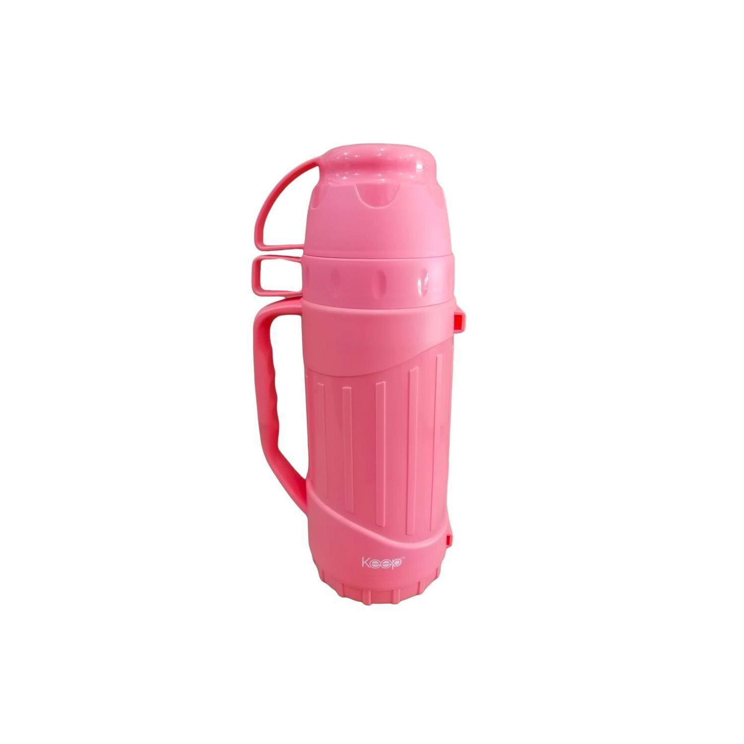 Termo Outdoor 1 Litro Caliente/Frío Rosado - Keep-1