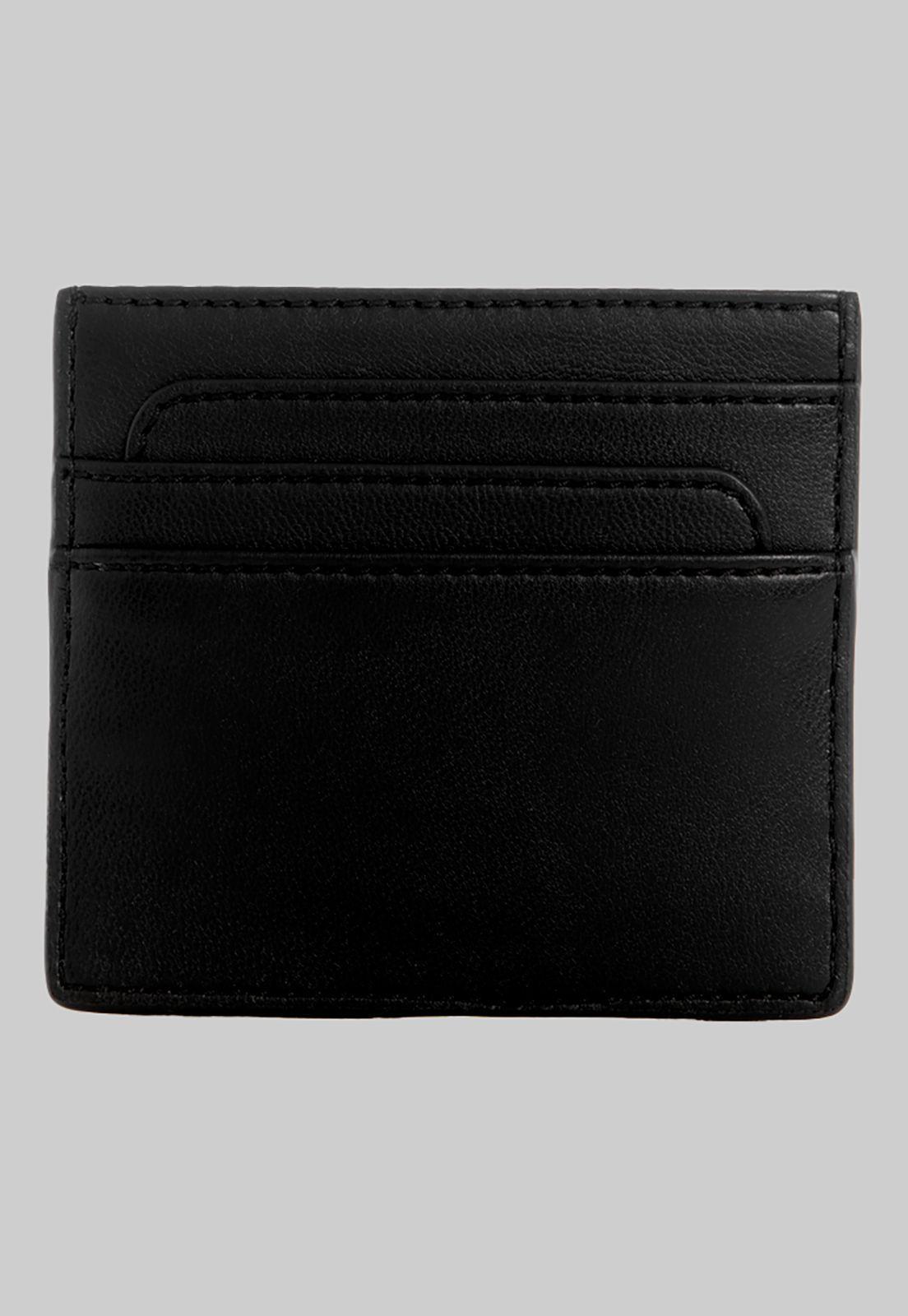 Billetera Maila Slg Card Holder Bla Negro Guess-1