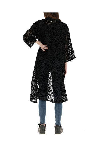 Kimono Fiesta Negro Black Nitro Spots Humana-1