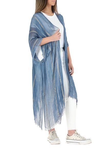 Kimono Azul Marino Navy ID-0