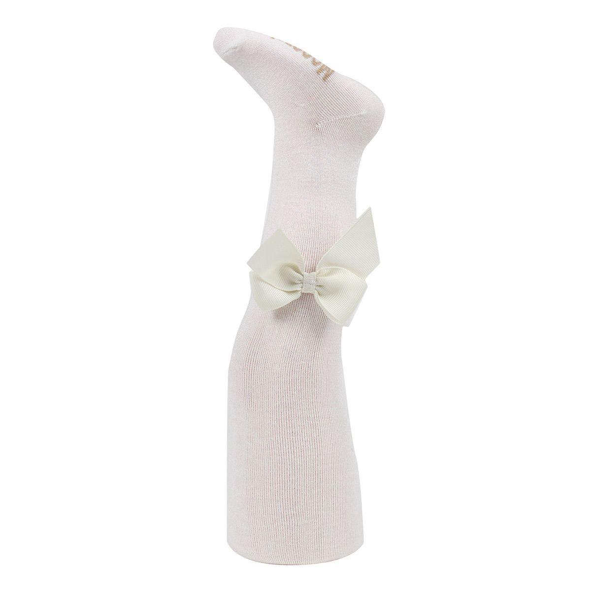 Ballerina Bebé con Cinta Crudo-0