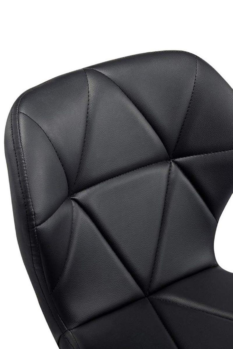 Silla Alta Bar Acolchada Giratoria con Respaldo-5