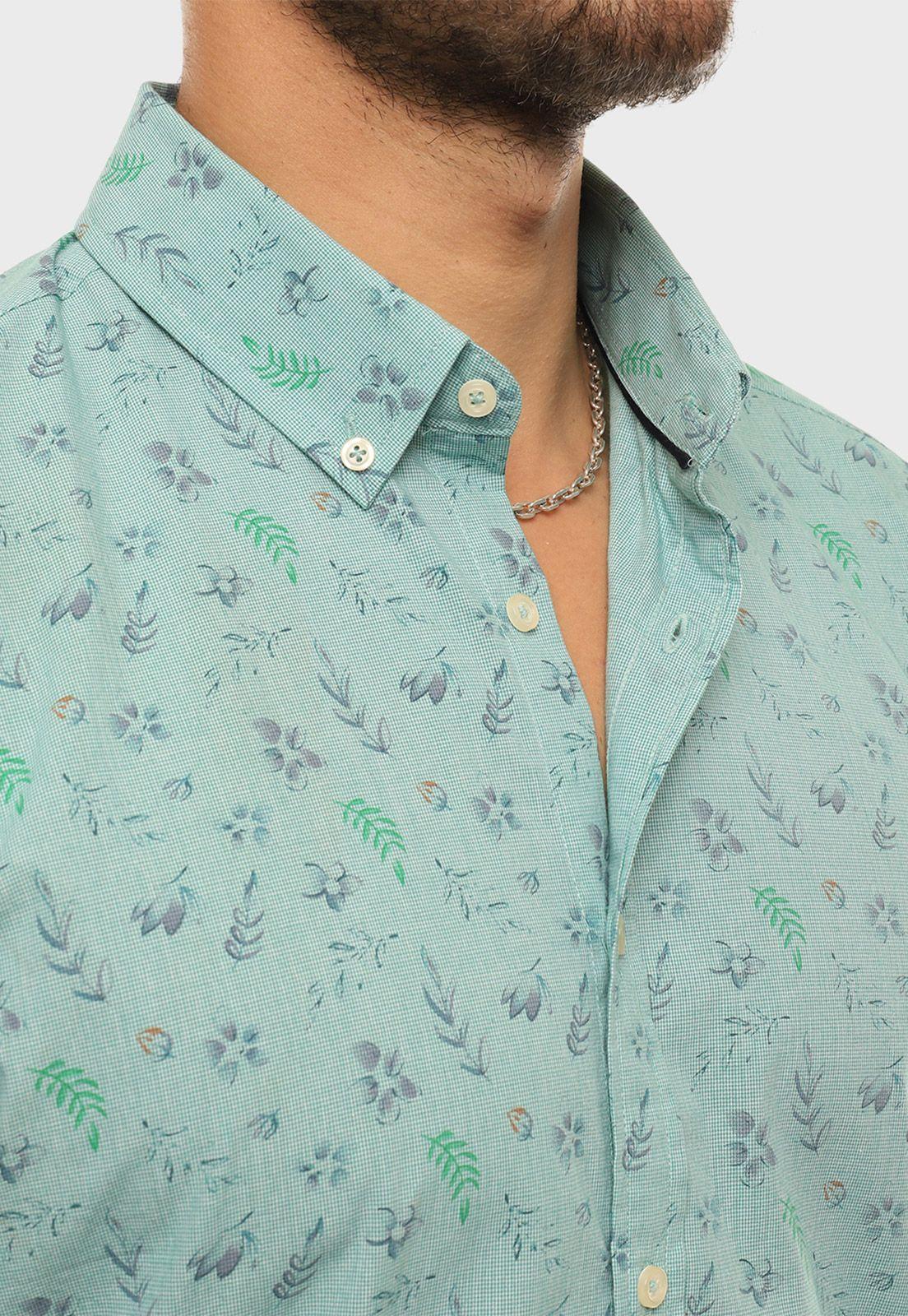 Camisa Casual Cuadritos Diseño Arrow-2