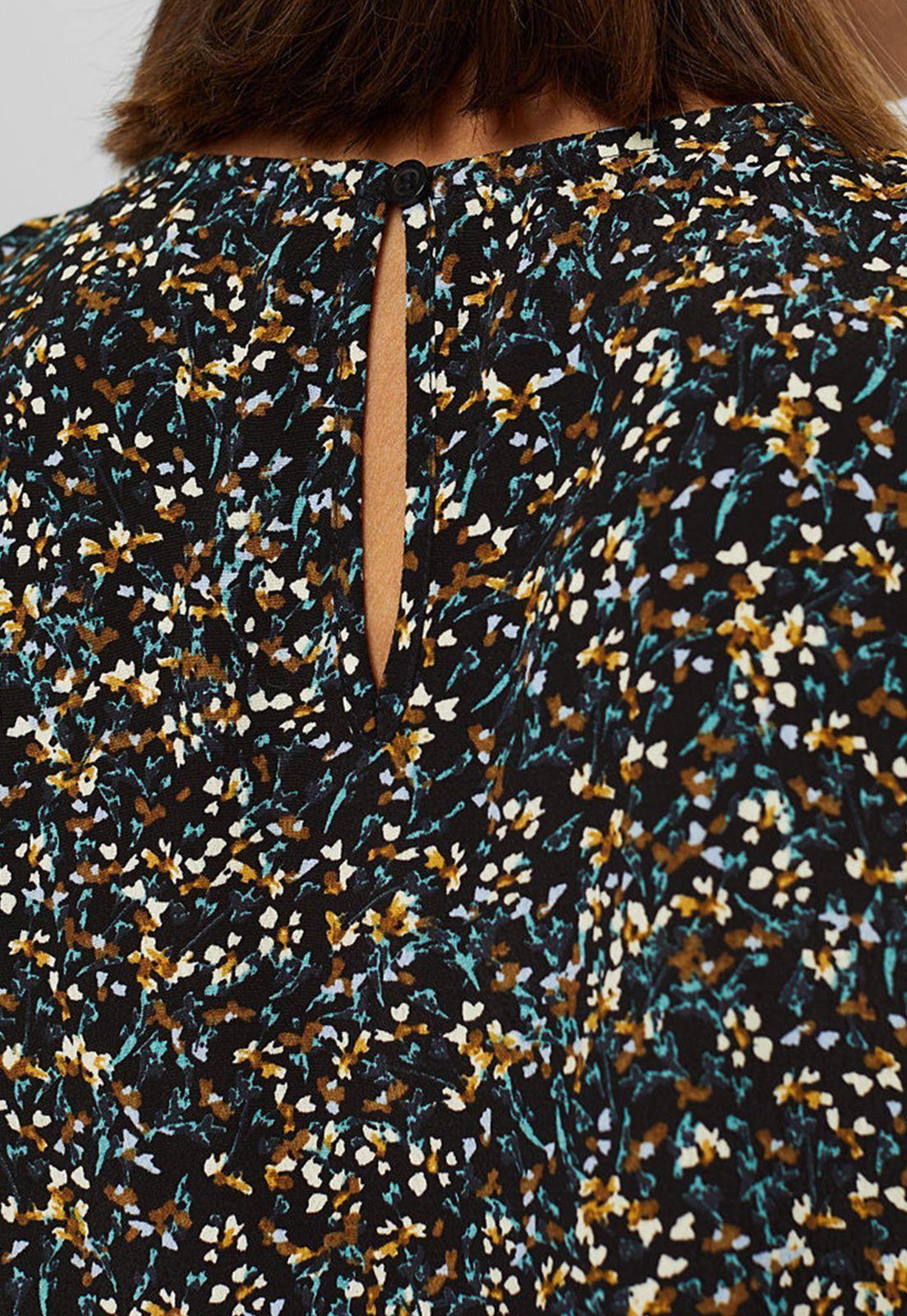 Blusa Manga Larga Estampada Con Lenzing™ Ecovero™ Esprit-3