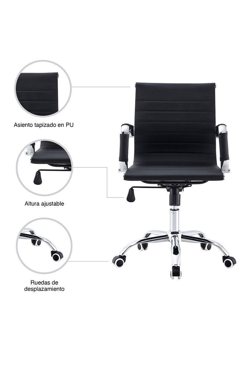 Silla de Oficina Performance Negro-4