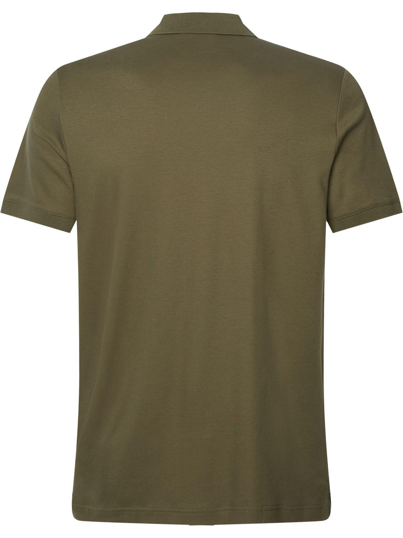 Polo Interlock Slim Verde Calvin Klein-1