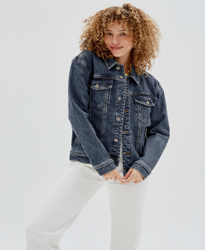 Chaqueta Guess Go Landon Oversize Denim F9FI DENIM-0