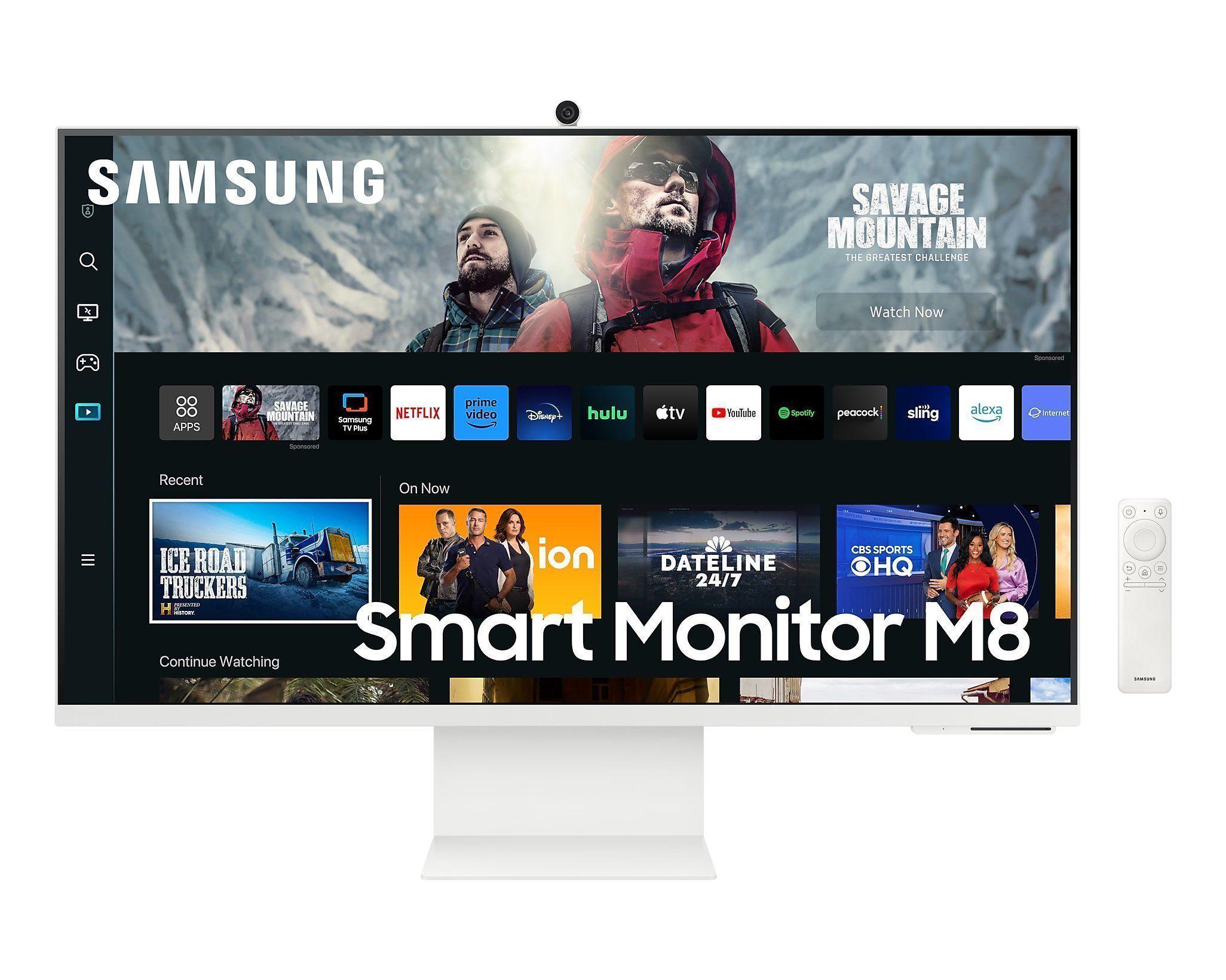 Monitor Samsung Smart Monitor M8, 32", 4K-0