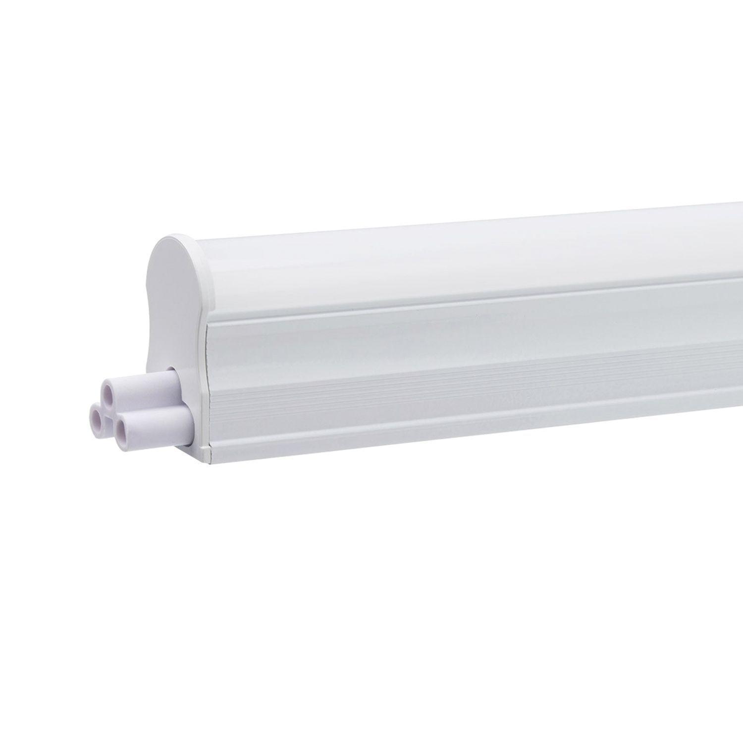 Pack 5 Tubos LED T5 Con Base 5W 30cm Frío-1
