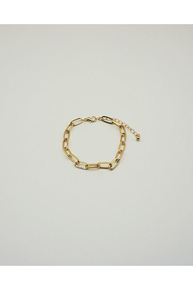Pulsera Blanda Eslabones Dorada I-D-0