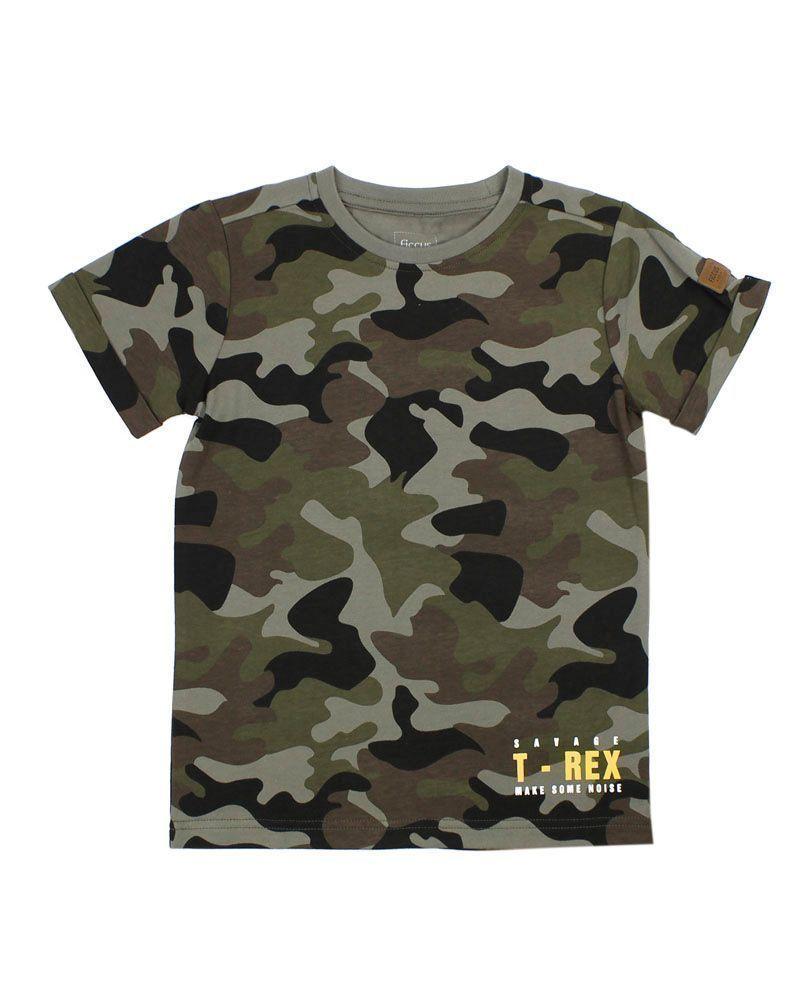 Polera Kids Niño Camuflada Savage Ficcus-0