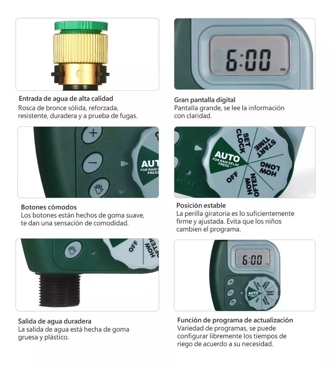 Programador Riego Automatico Canilla Goteo Timer Digital-2