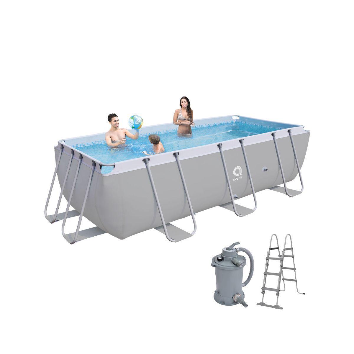 Piscina Estructural Avenli Rectangular 4m x 2m x 99 cm 7 m3-1
