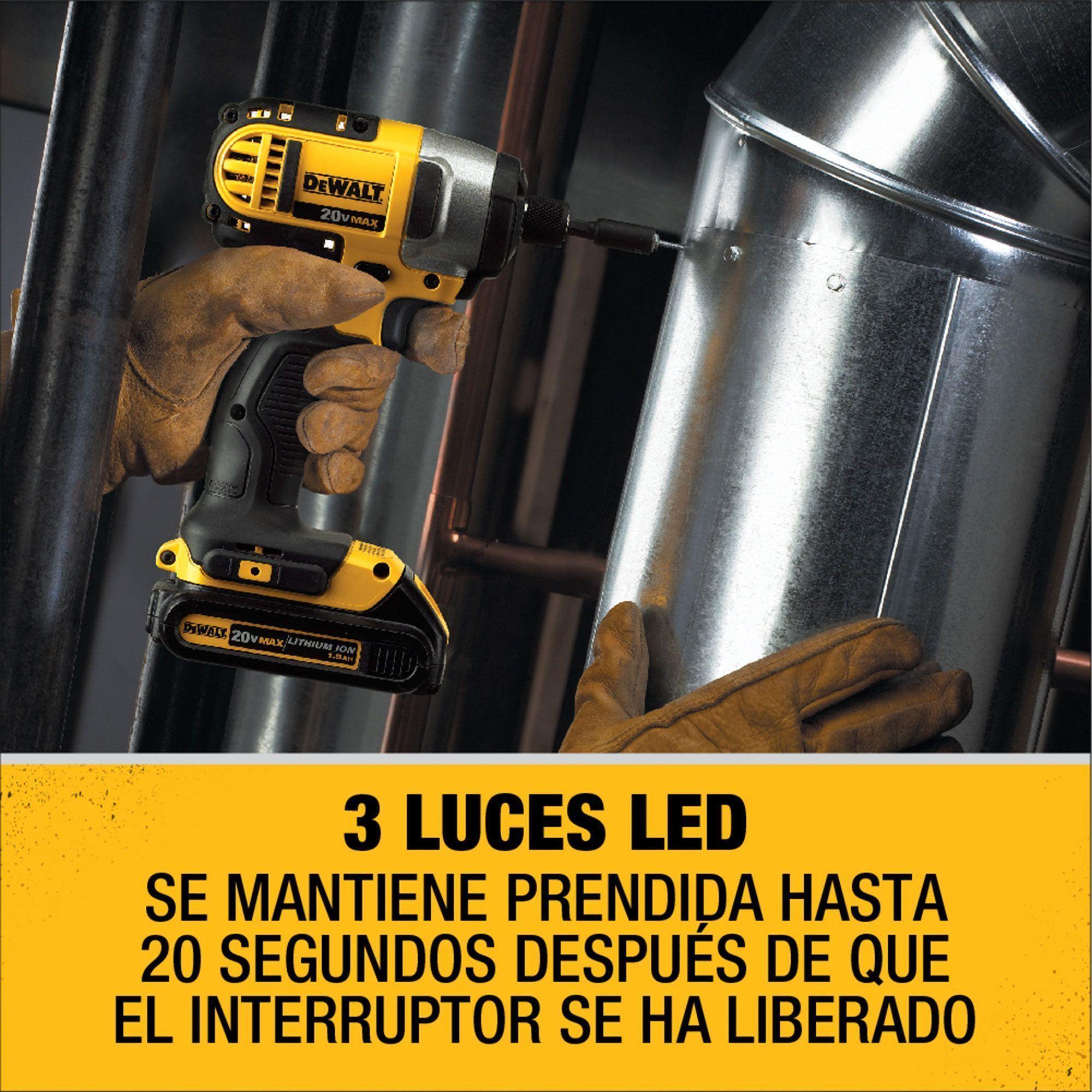 Taladro Perc + Atornillador20v +2bat Dewalt Dcd796d2-dcf885b-6