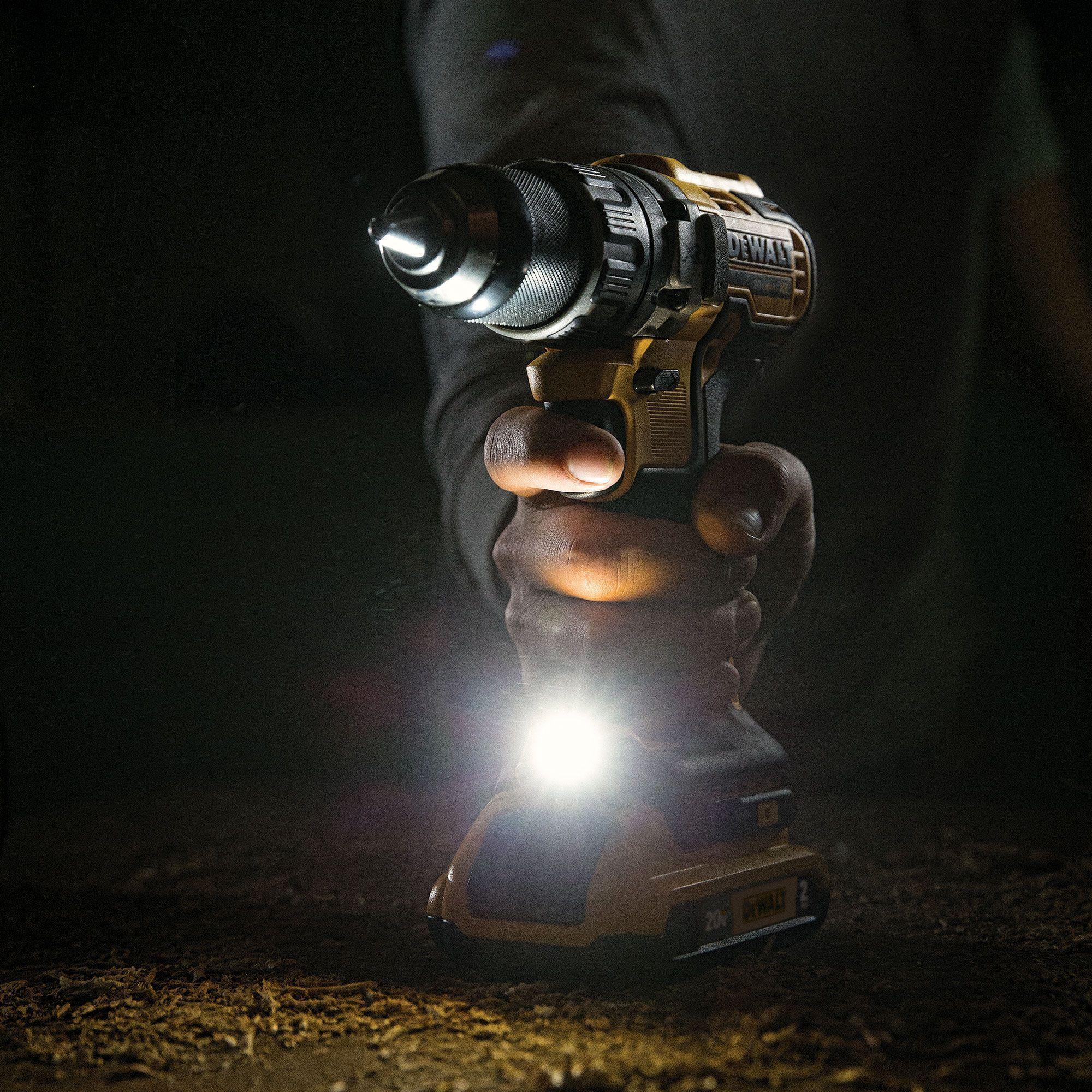 Taladro Perc + Atornillador20v +2bat Dewalt Dcd796d2-dcf885b-7