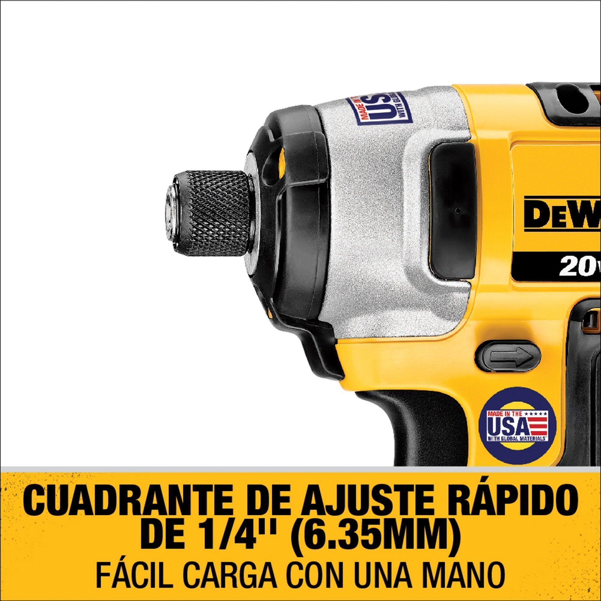 Taladro Perc + Atornillador20v +2bat Dewalt Dcd796d2-dcf885b-5