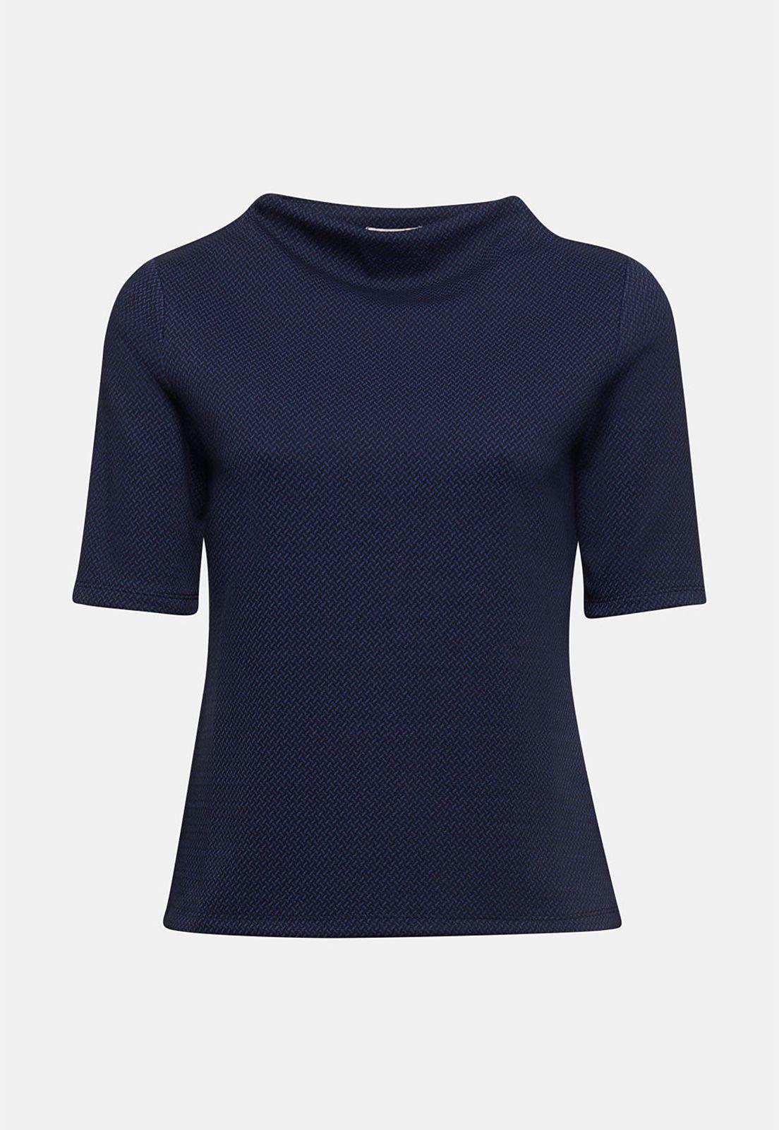 Polera Mujer Manga Corta Jacquard Esprit-3
