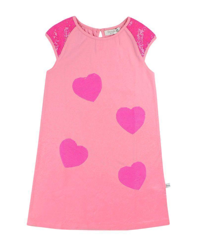 Vestido Kids Niña Lentejuelas Sunny Days Ficcus-0