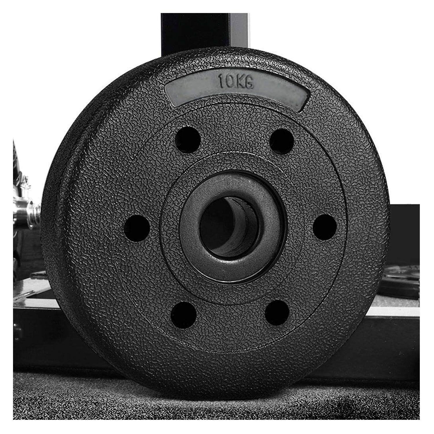 Disco Preolímpico de Cemento 10 kg para Pesas-1