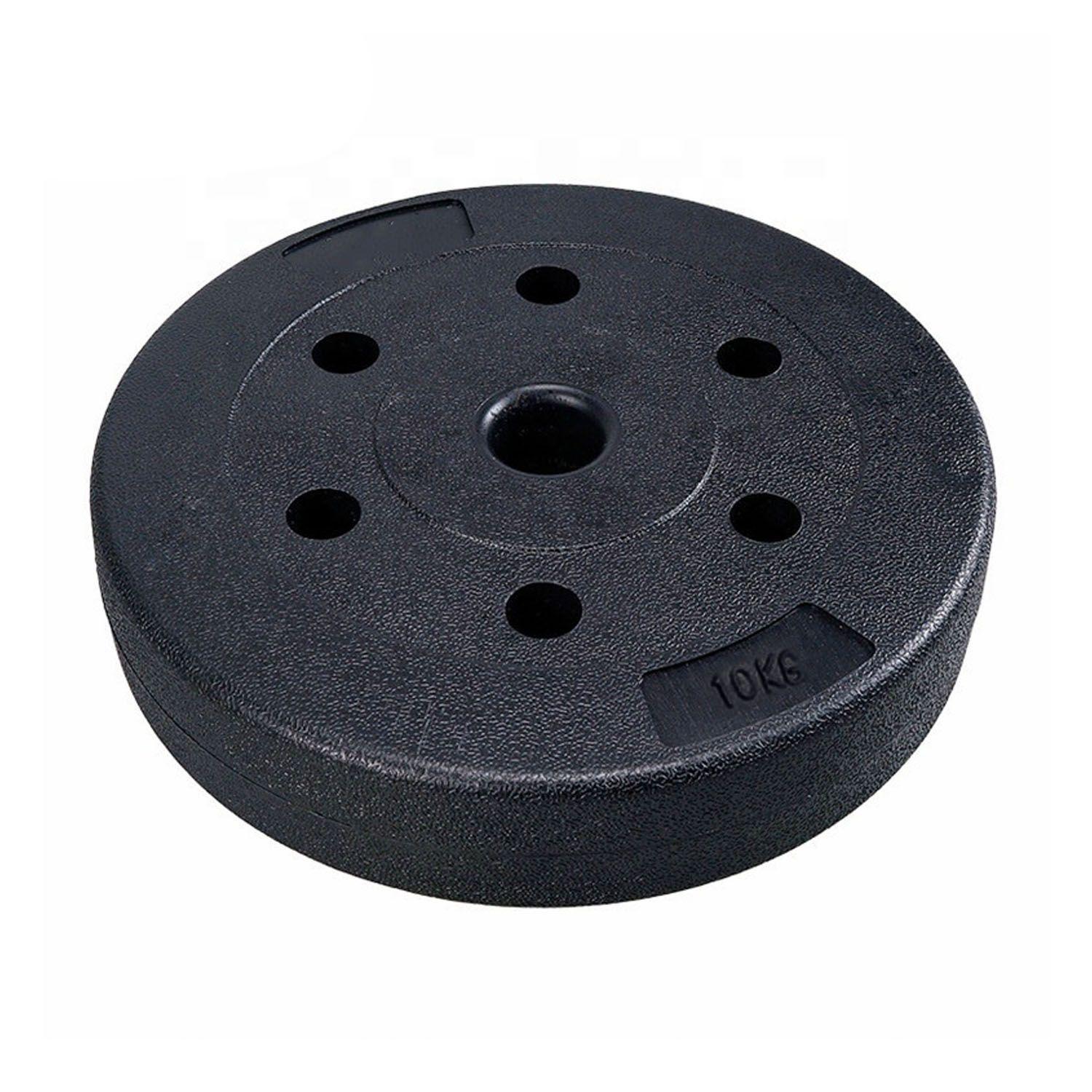Disco Preolímpico de Cemento 10 kg para Pesas-4