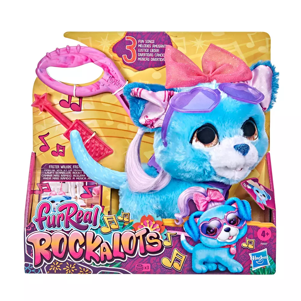 Furreal Friends Rockalots Perrito Musical Interactivo-0