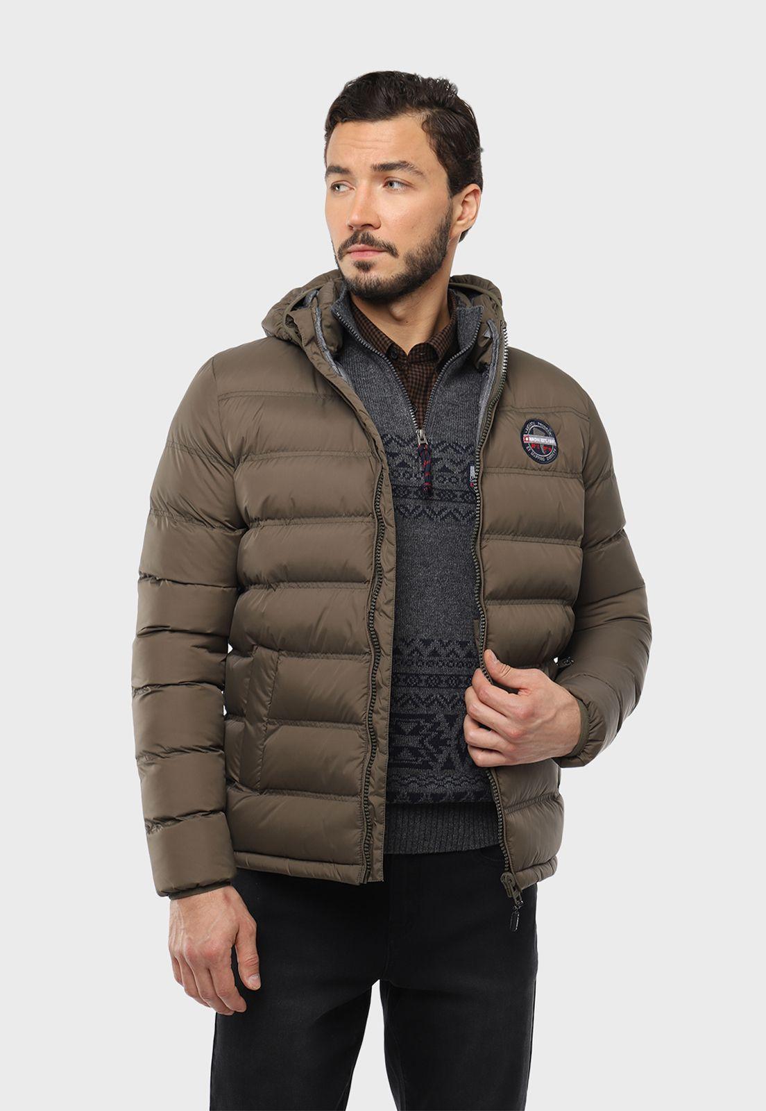 Parka Acolchada Con Capucha Arrow-0