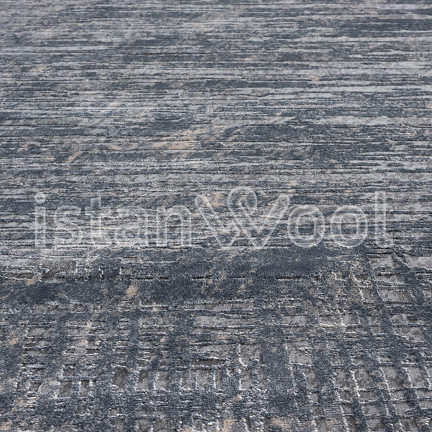 Alfombra  Moderna 160x230 cms. Gris Oscuro-1