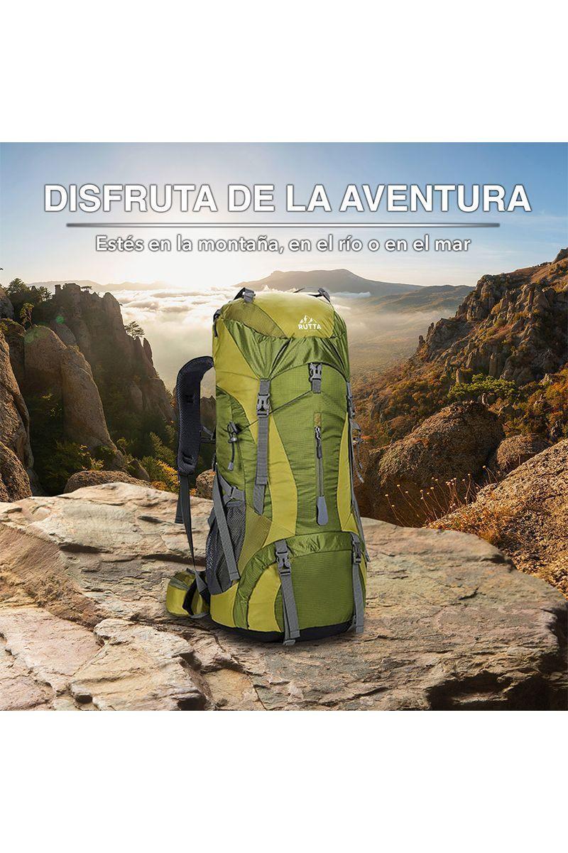 Mochila Outdoor 75 Litros Verde-4