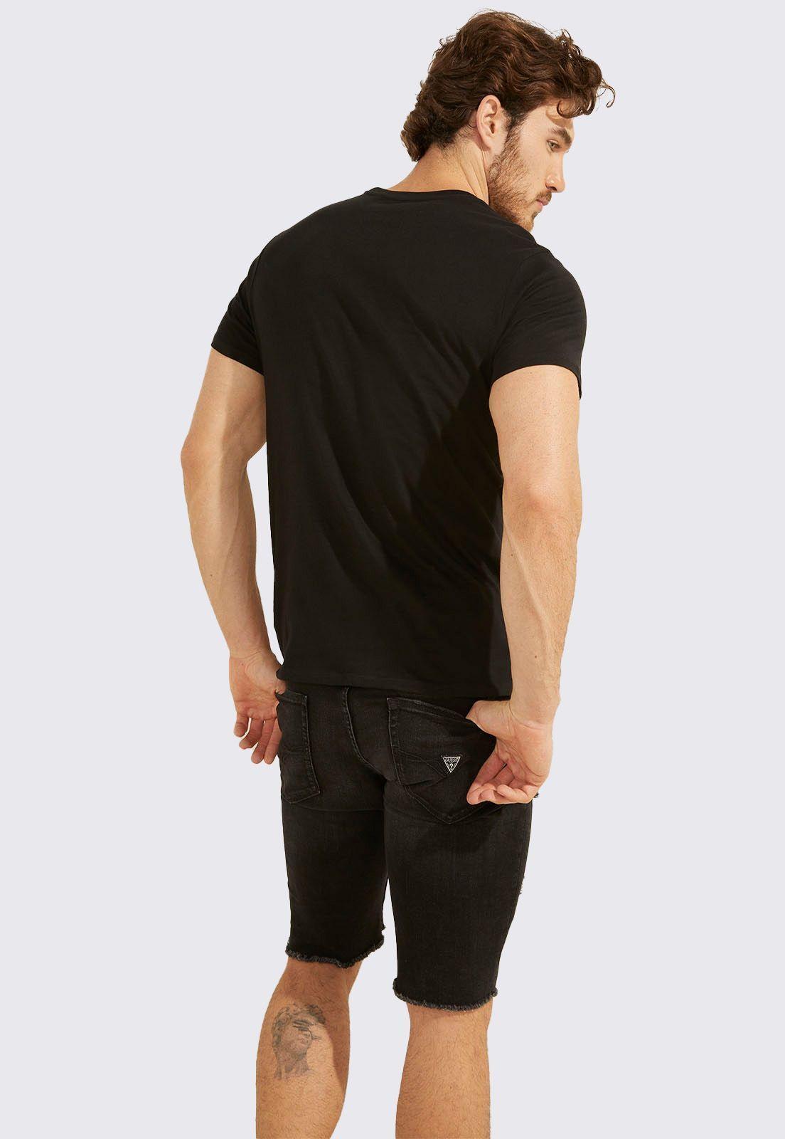 Polera Guess Ss La Calif Logo Tee-3