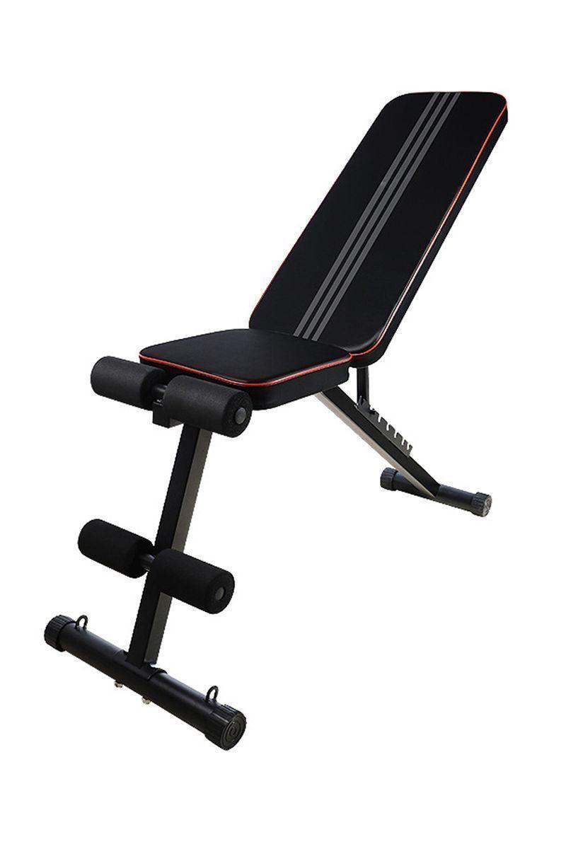 Banco Multifuncional Plegable Reclinable Negro-0