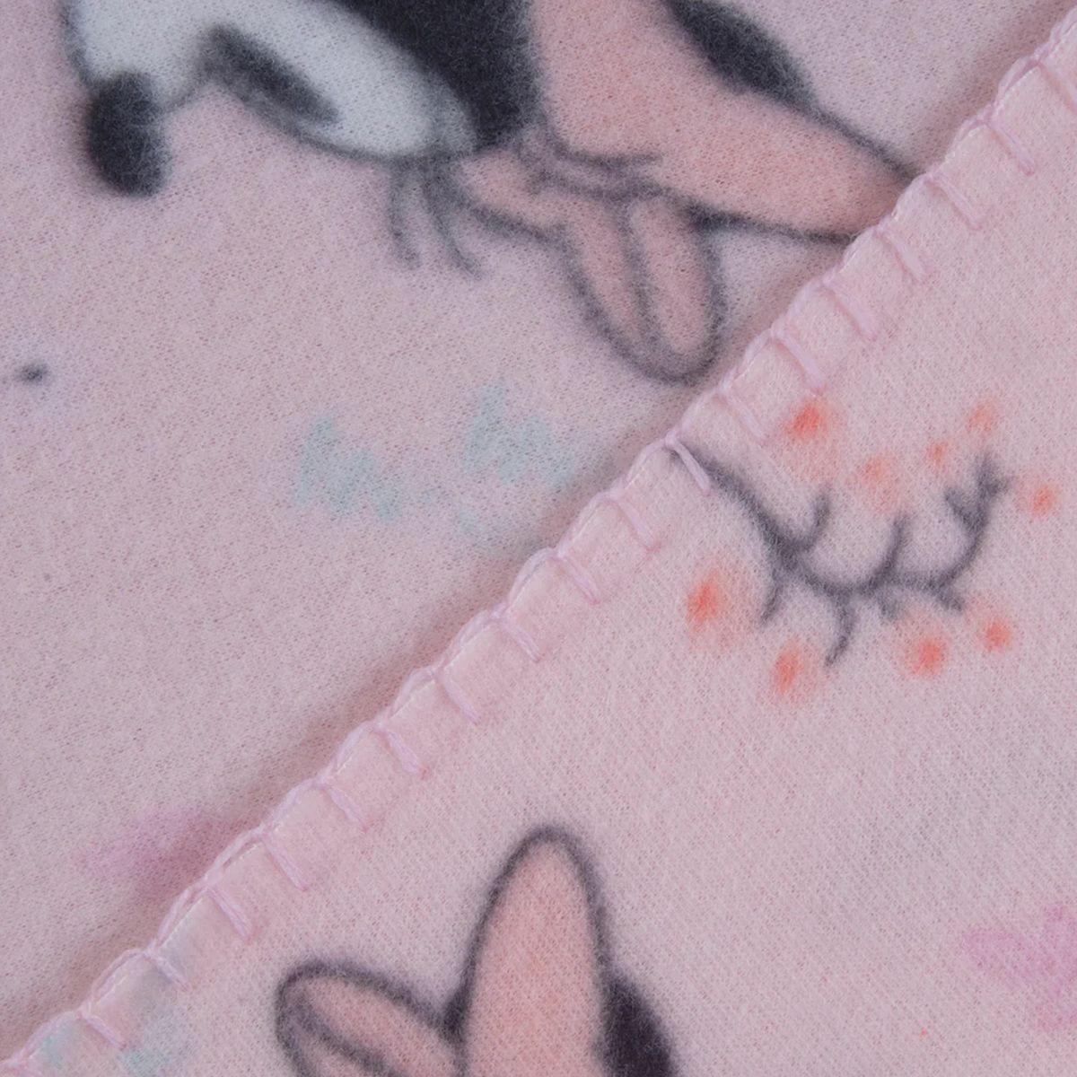 MINNIE MOUSE - GARDEN - MANTA FRAZADA POLAR - 115 X 130 CM - WINDSOR-1