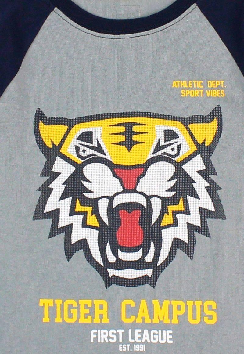 Polera kids niño m/ raglan stronger 227-2