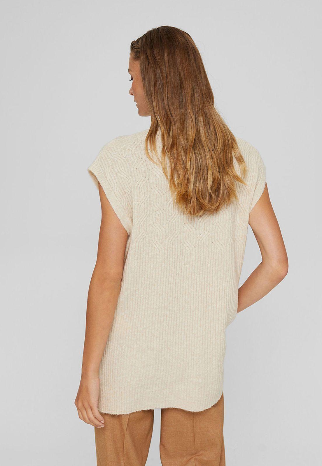 Sweater Con Diseño De Punto Esprit-1