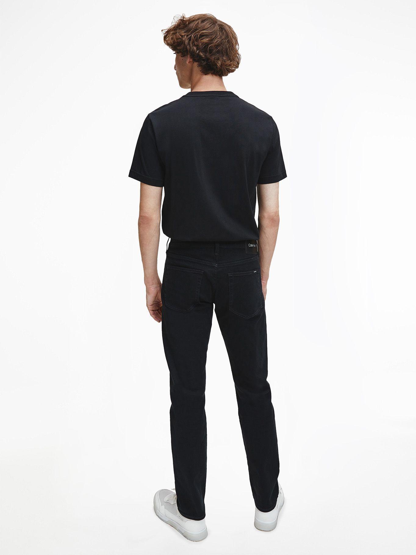 Polera Cotton Front Logo Negro Calvin Klein-2
