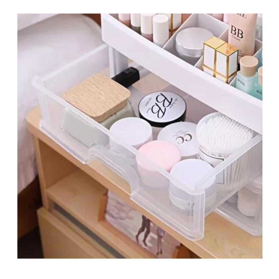 Organizador de Escritorio y Cosméticos de 3 Cajones-4
