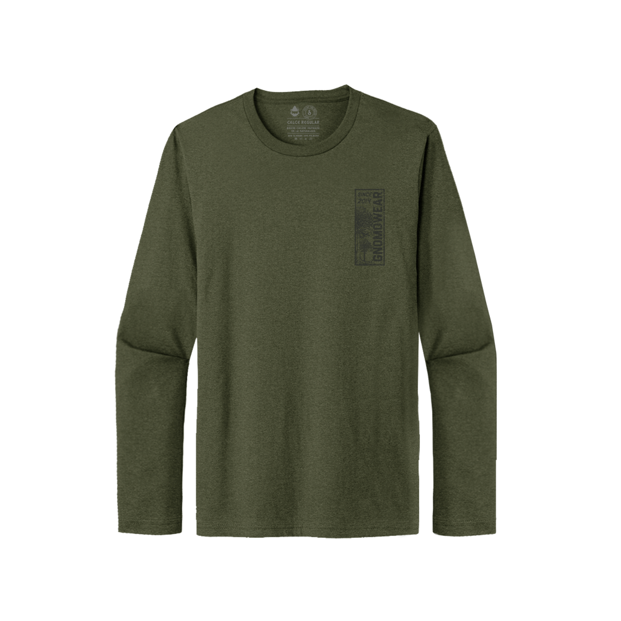 Polera Eco M-5 Hombre Green Gnomo-2