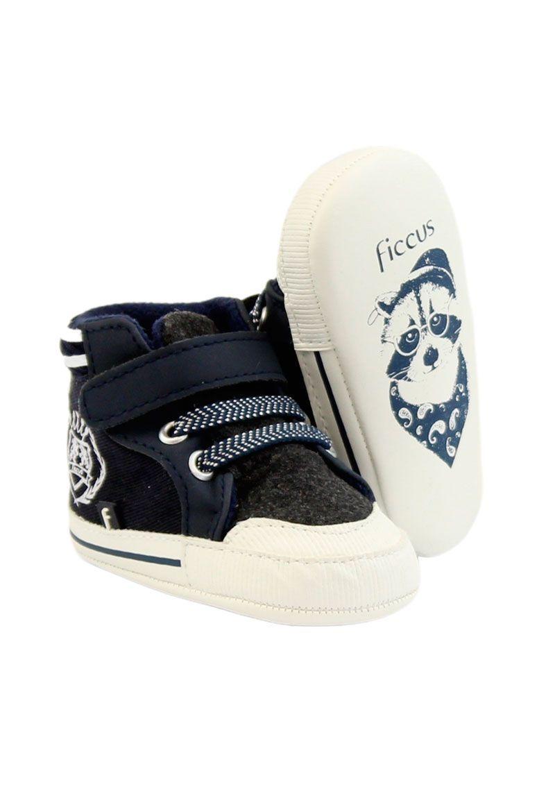 Botín velcro elastico bebé soft niño 816-3