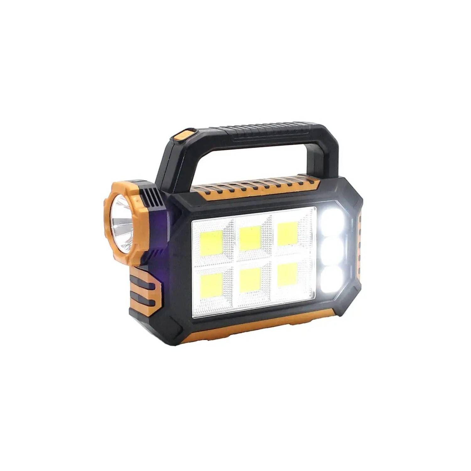 Linterna Solar Led Para Acampar Recargable Usb-0