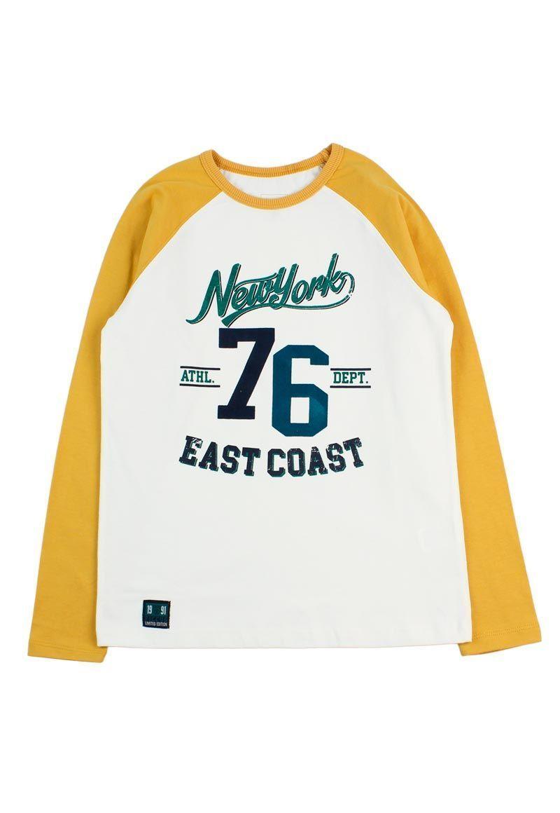 Polera jr niño m/ raglan stronger 325-0