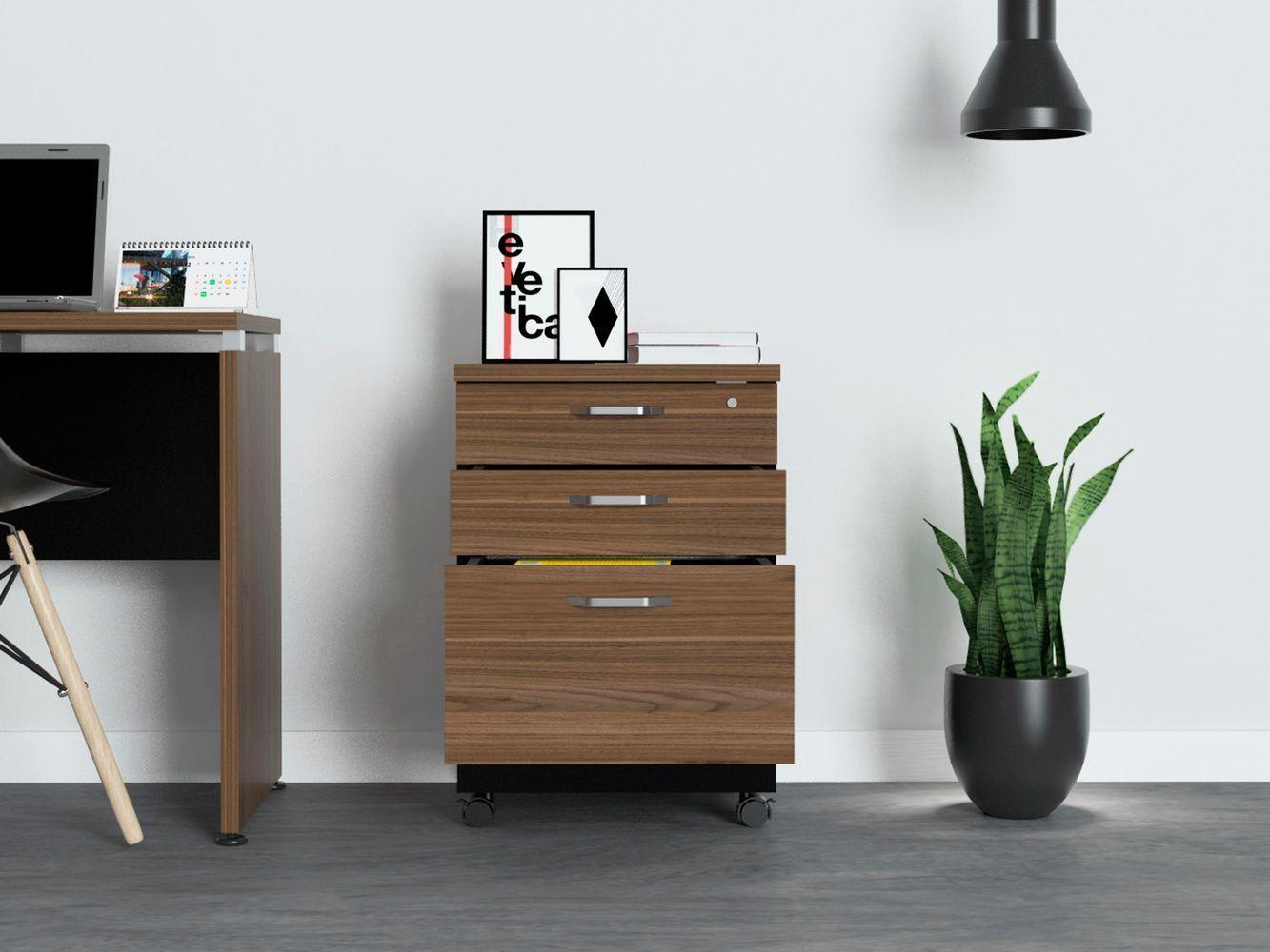 CAJONERA MOVIL 3 CAJONES MONARCA (1C) NE-1