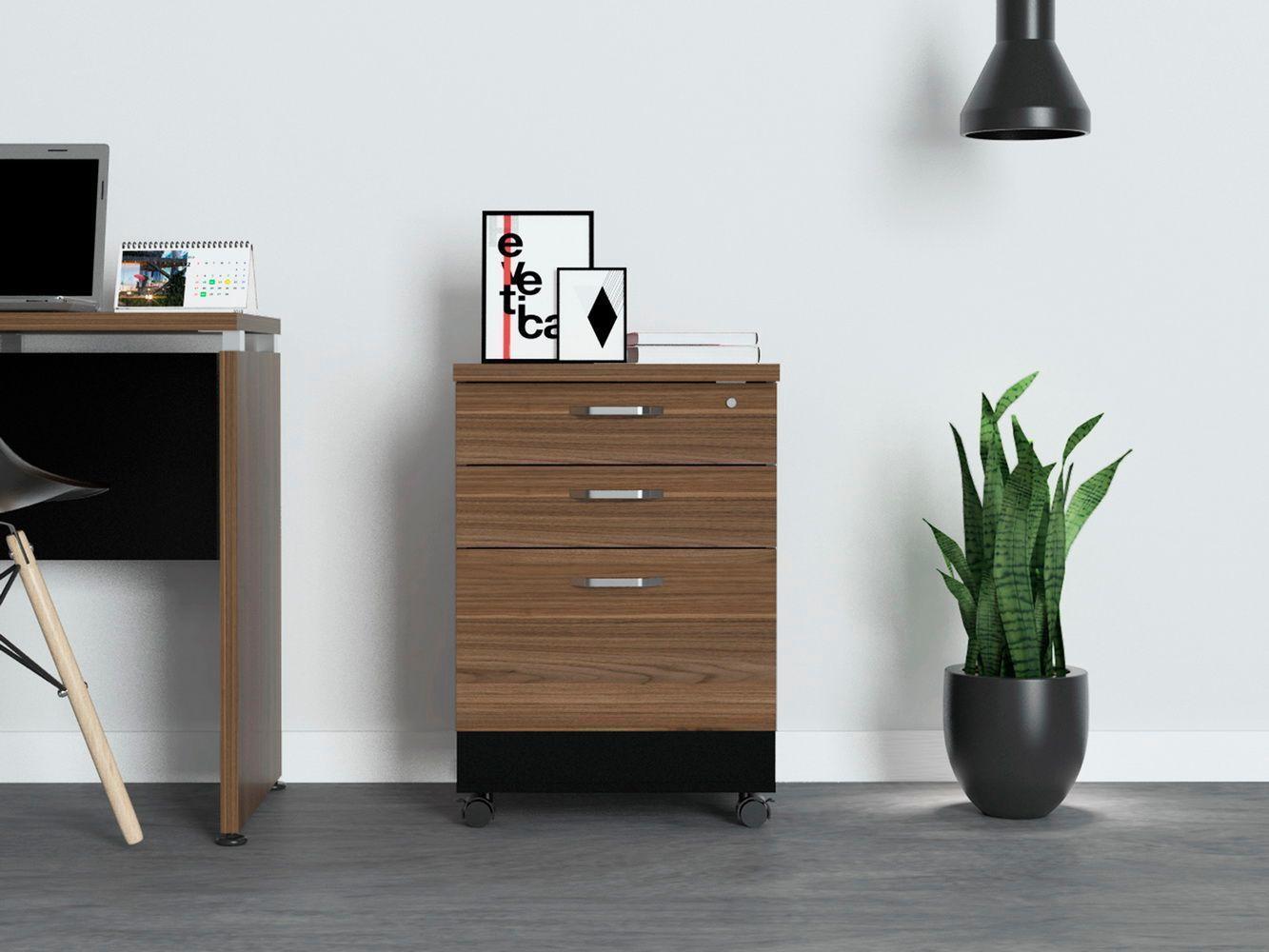 CAJONERA MOVIL 3 CAJONES MONARCA (1C) NE-0